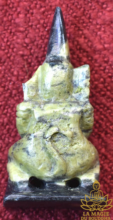 Amulette en serpentine créature mythique de la forêt Himapan La Magie du Bouddha.