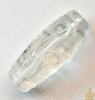 Perles Dzi à neuf yeux en cristal de quartz La Magie du Bouddha.