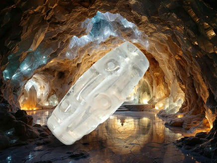 Perles Dzi à neuf yeux en cristal de quartz La Magie du Bouddha.