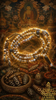 Mala Précieux en Agate Dzi du Tibet La Magie du Bouddha.