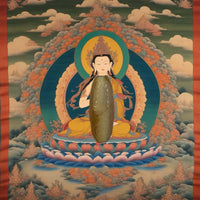 Perle Dzi artisanale récente Agate translucide – Motifs chinois stylisés La Magie du Bouddha.