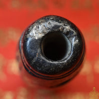 Large Tibetan Dzi Sacred Beads – 4 Eyes &amp; 12 Eyes (Magnetic Black Stone)