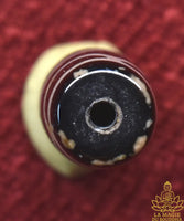 Perle sacrée tibétaine Dzi Sago Mago protection générale Terre et Ciel La Magie du Bouddha.
