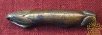 Grand talisman Palat Kick érotique ancien en cuivre avec femme nue La Magie du Bouddha.