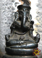 Statuette alchimique du dieu éléphant Ganesh.