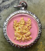 Amulette Phra Pikanet et Luang Phor Thuat - Wat Saman Rattanaram La Magie du Bouddha.