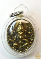 Amulette en laiton de Ganesh – Wat Khaek (Wat Phra Sri Maha Mariamman), Bangkok