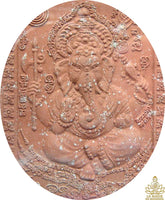 Grande amulette rouge de Phra Pikanet (Ganesh) – Wat Rat Charoen Tham
