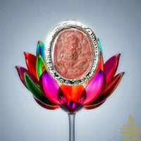Amulette Phra Phikanet Ganesha en poudre sacrée rouge - Utthayan Phra Phikanet La Magie du Bouddha.