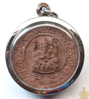 🕉️ Phra Pikanet (Ganesh) – Amulette consacrée en 2010 par le Très Vénérable Luang Phor Thong Gleung (Wat Chedi Hoi, Pathum Thani)