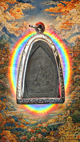 🌈 Amulette tibétaine Guru Rinpoché Padmasambhava La Magie du Bouddha.