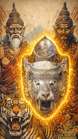 Grande amulette Lersi Na Seuar du Wat Khao Lem (Temple de Luang Phor Kallong) La Magie du Bouddha.