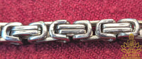 Grosse chaîne thaï en acier inox style steampunk biker