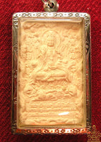 Grande amulette de Guan Yin et Lokeshwor - Vénérable Ajarn Mom. La Magie du Bouddha.