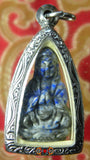 Amulette de la protectrice Guan Yin en Lapis Lazulli.