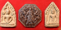 Coffret de 9 Amulettes de Phra Khunpen et Guan Yu - Wat Palilaï Worawihan. La Magie du Bouddha.