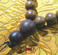 Large Tibetan rosary made of precious wood from Vietnam.