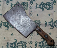 Ancien hachoir domestique forgé des années 1950