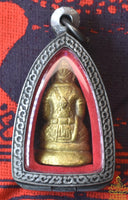 Amulette Hanuman en bronze patiné – Luang Phor Kuay (1972 – Wat Khositharam) La Magie du Bouddha.