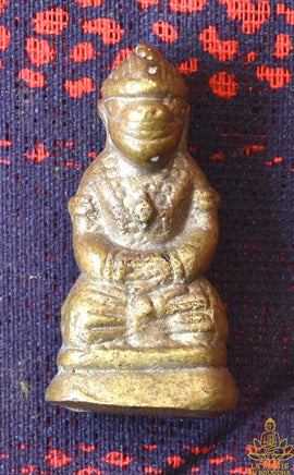 Amulette Hanuman en bronze patiné – Luang Phor Kuay (1972 – Wat Khositharam) La Magie du Bouddha.