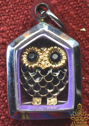 Amulettes hiboux sacrés Nok Hou - Vénérable Phra Ajarn Song La Magie du Bouddha.