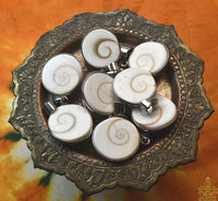 Pendentif pierres sacrée Thai Hin Hoi (Oeil de Kali) - Attire la fortune et talisman des amoureux. La Magie du Bouddha.