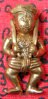 Amulette vaudou Thai Hoon Payon protecteur - Vénérable Phrakru Palat Thanapat. La Magie du Bouddha.