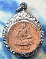 Amulette de Kubéra (Chokchai) – Triple Harmonie astrologique (Serpent, Coq, Bœuf) – Thaïlande