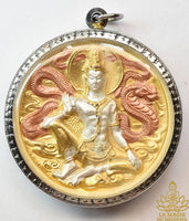 Precieuse amulette Jatukam Ramathep Khot Setthi Mi Kamrai - Wat Kanjanaram (2007)
