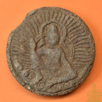 Amulette ancienne de Jatukham Rammathep et Luang Phor Toh en poudres sacrées – Fin des années 1980