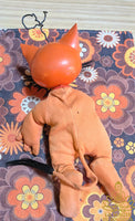 Ratibus the cat – Kiri the clown vintage toy – 1960s