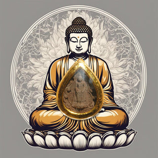 Amulette du Bouddha Phra Yaï en poudre de Lek Namphi. La Magie du Bouddha.