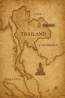 Jeton de temple sacré du Vénérable Luang Phor Nuin (Phrakru Kitithamasan) – Wat Hubor (Kalasin) – Consécration du 18 mars 1995