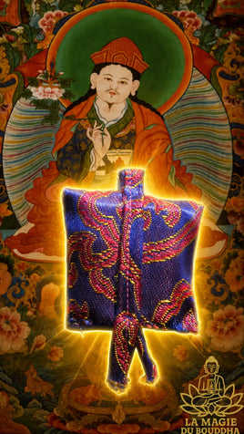 Amulette Tibétaine Dta'grol Kar Gling Shi Khro - Libération par contact. La Magie du Bouddha.