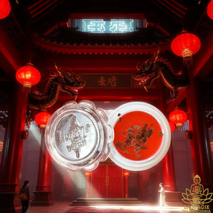 Crème magique de charme 🕊️ Salika Ling Thong Kee Phung - Très Vénérable Luang Phor Thong Gleung du Wat Chedi Hoï La Magie du Bouddha.