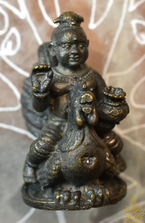 Amulette Khuman Thong Khi Kai Mahalap alchimique - Vénérable Luang Phor Pin. La Magie du Bouddha.