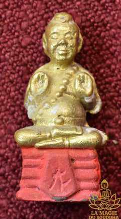 Rare amulette Khuman Thong du Très Vénérable Phra Ajarn Yem (série limitée 2010) La Magie du Bouddha.