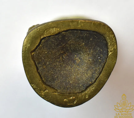 🌟 Khuman Thong en bronze doré - Très Vénérable Luang Phor Phong Titajaro La Magie du Bouddha.