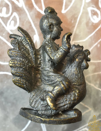 Amulette Khuman Thong Khi Kai Mahalap alchimique - Vénérable Luang Phor Pin. La Magie du Bouddha.