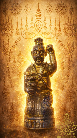 Amulette Kuman Thong de fortune - Très Vénérable Luang Phor Hong Promapanyo du Wat Petchaburi La Magie du Bouddha.