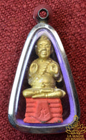 Rare amulette Khuman Thong du Très Vénérable Phra Ajarn Yem (série limitée 2010) La Magie du Bouddha.