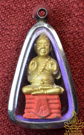 Rare amulette Khuman Thong du Très Vénérable Phra Ajarn Yem (série limitée 2010) La Magie du Bouddha.
