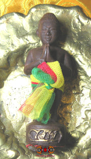 Statuettes Khuman Thong de fortune Ae Kai en lek Namphi - Wat Thong Sala Ngam. La Magie du Bouddha.