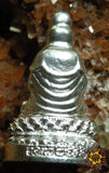 Amulette de Guan Yin en alliage d'argent - Wat Nok.