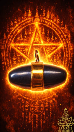 ✨ Pendentifs Lingam en Lek Lai - Très Vénérable Luang Phor Huan Puripattho du Wat Puthai Sawan La Magie du Bouddha.