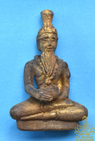 Medicine Lersi Amulet Statuette – The Venerable Luang Phor Sangha of Wat Barn Moh