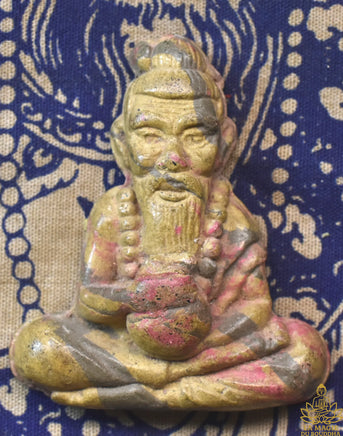 🪷 Amulette Lersi de Fortune – Phra Kruba Krissana (Wat Pah Mahawan) La Magie du Bouddha.