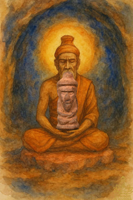 Amulette Lersi en terre sacrée – Luang Phor Phong Tittajaro (Wat Panom Lamduan, Ubon Ratchathani)