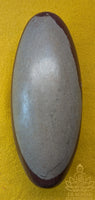 Natural red banded Narmada River Shiva Lingam