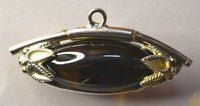 Pendentif Shiva Lingam Cristal des Nāgas et argent | Amulette Ésotérique